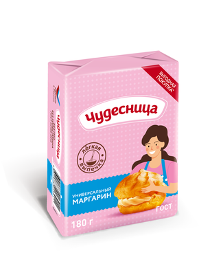 Маргарин Чудесница 55% фольга 180 г