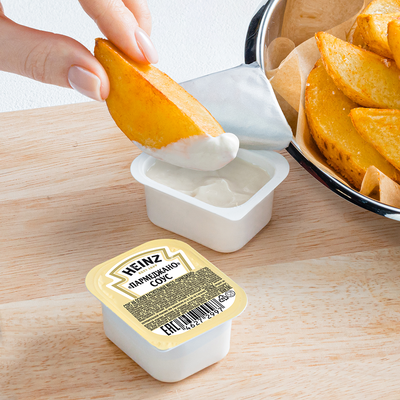 Соус Heinz Сырный Parmegiano порционный дип-пот, 25мл