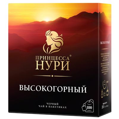 Чай Принцесса Нури черный высокогорный 18*(100п*2г)