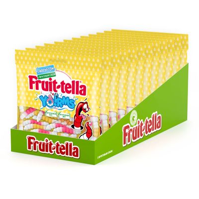 Мармелад жевательный Fruittella Yo!rms, 138г