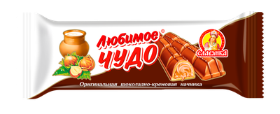 Батончик Славянка Обыкновенное чудо шоколадное 55гр