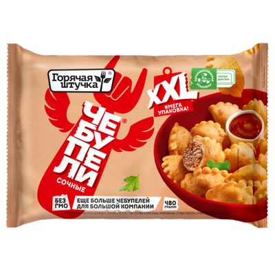 ЧЕБУПЕЛИ Горячая штучка с мясом XXL 480г