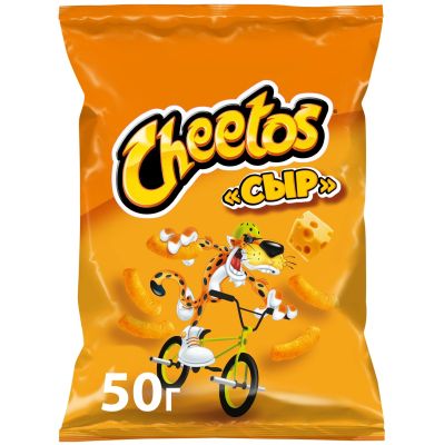 Кукурузные палочки CHEETOS вкус сыр 24*50г