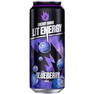 Энергетический напиток Lit Energy Blueberry 0,450 л