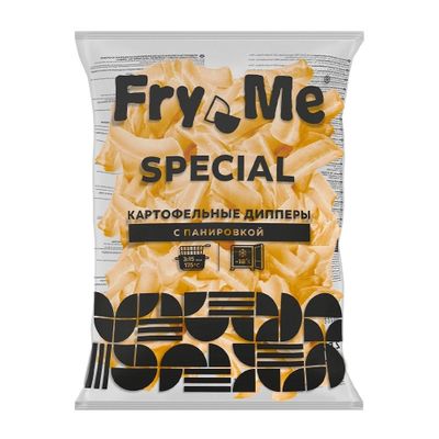 Картофельные дипперы WEFRY SPECIAL D01 пакет 2,5 кг