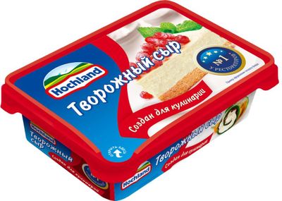 Сыр Хохланд творожный для кулинарии 65% пл/в 9*180 г