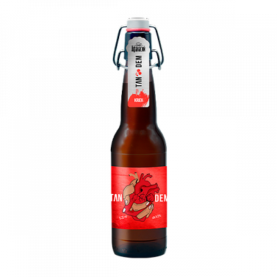 Пивной напиток «TANDEM KRIEK» пастеризованное 0,33л