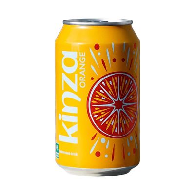 Газированный напиток KINZA ORANGE 320ml ( упак 24 шт )