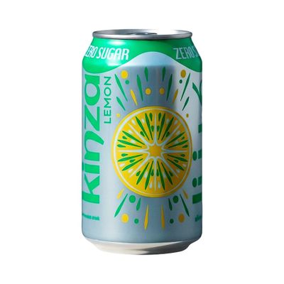 Газированный напиток KINZA LEMON ZERO 320ml ( упак 24 шт )