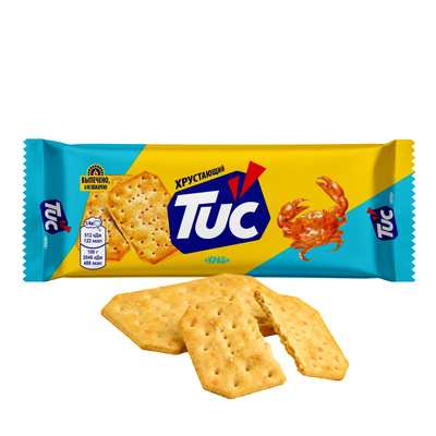 Крекер TUC со вкусом Краб, 100 г