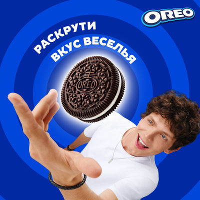 Печенье OREO с какао и начинкой с ванильным вкусом, 38г