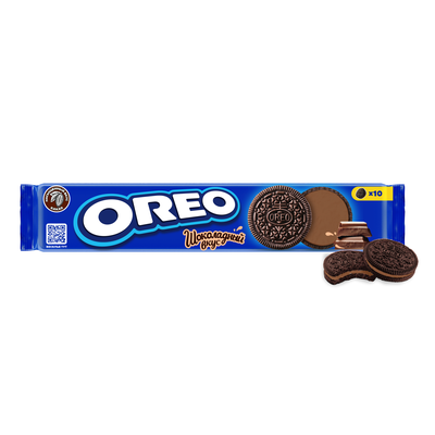 Печенье OREO с какао и начинкой со вкусом шоколада, 95г