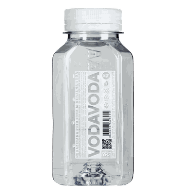 Вода минеральная ВодаВода ("VodaVoda") негазированная, 0.25л