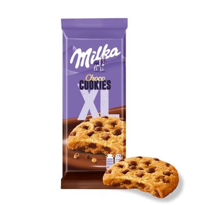 Печенье Милка XL Кукис с кусочками молочного шоколада 12x138гр