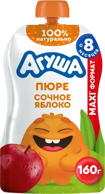 Пюре Агуша Сочное яблоко 160г