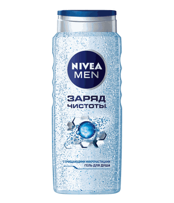 Гель для душа NIVEA MEN Заряд Чистоты 250мл