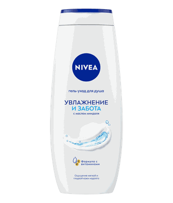 Гель для душа NIVEA 500мл Гель-уход Увлажнение и забота*6