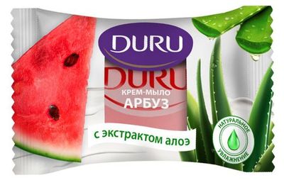 Крем-мыло DURU Арбуз и экстракт Алоэ 80г