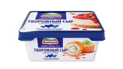 Сыр творожный Hochland Cream Cheese для кулинарии, ванночка, 400г