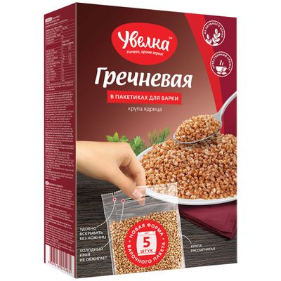 УВЕЛКА Греча ядрица быстроразваривающаяся 80г*5*6