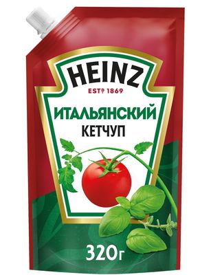 Томатный кетчуп Heinz итальянский, 320г