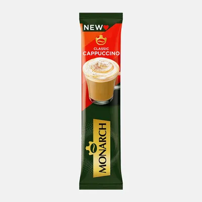 Кофе Monarch Капуччино Классик натуральный растворимый 20шт*10бл*15г