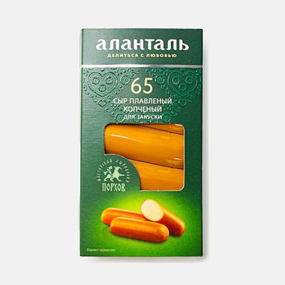 Сыр плавленый Аланталь №65 40% (для закуски), батончики 140г шт