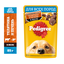 Влажный корм Pedigree для взрослых собак всех пород, с телятиной и печенью в желе, 85г