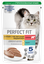 Корм Perfect Fit для чувствительных кошек Телятина паштет 75г