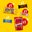 Сладкий подарок M&M'S и друзья Снежный шар на Новый Год, набор конфет M&M's, Mars, Twix, Milky Way, Skittles, 148г