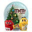 Сладкий подарок M&M'S и друзья Снежный шар на Новый Год, набор конфет M&M's, Mars, Twix, Milky Way, Skittles, 148г