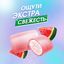 Жевательная резинка DIROL X-FRESH Арбузный Лед без сахара с арбузным вкусом, 16г