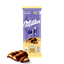 Шоколад молочный пористый "Milka Bubbles" с бананово-йогуртовой начинкой, 87г 