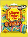 Мармелад жевательный Chupa Chups Кислые Фансы Фруктовый вкус, 70г