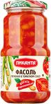 Фасоль Пиканта печеная в томатном соусе 470 гр.