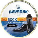 Воск для обуви ДИВИДИК 40мл черный*24