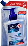 Мыло жидкое AURA Antibacterial 500мл Derma Protect крем-мыло дой-пак
