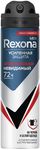 Дезодорант для тела REXONA/РЕКСОНА MEN 150мл Антибактериальный и невидимый на черном и белом спрей