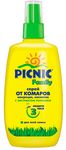 Средство от летающих PICNIC Family 120мл спрей от комаров*12