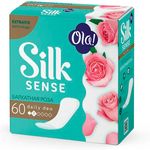 Ежедневные женские прокладки OLA! SILK SENSE Daily Deo 60шт Бархатная роза