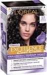 Краска для волос L'OREAL Excellence Cool 270мл 3.11 Ультрапепельный,Темно-Каштановый