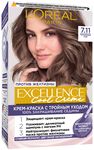 Краска для волос L'OREAL Excellence Cool 270мл 7.11 Ультрапепельный,Русый