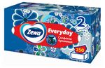 Салфетки косметические ZEWA Everyday 250шт для лица в коробке