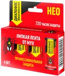 Средства от ползающих насекомых ДИХЛОФОС НЕО 4шт Липкая лента для мух
