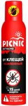 Средства от насекомых PICNIC Extreme 150см3 Аэрозоль от клещей