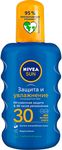 NIVEA 200мл Солнцезащитный спрей Защита и увлажнение SPF 30