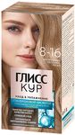 Краска для волос ГЛИСС КУР 135мл Уход & Увлажнение 8-16 Натуральный пепельно-русый