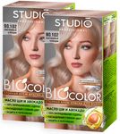 Крем-краска для волос Biocolor 50/50/15мл 90.102 Платиновый блондин