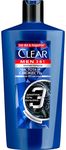 Шампунь-Бальзам-Гель для душа CLEAR MEN 610мл 3в1 Чистота и Свежесть