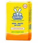 Мыло туалетное УШАСТЫЙ НЯНЬ 90г крем-мыло с пантенолом